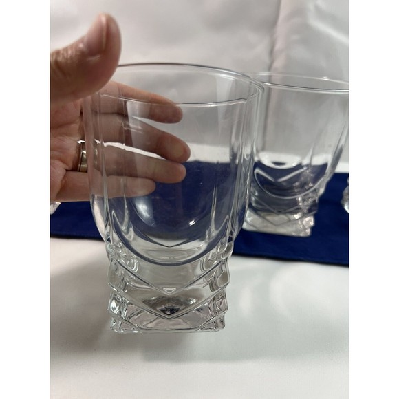 Set of 2 Bormioli Rocco Brillante Double Old Fashioned Glasses 4 1/2”x 3 3/8” - Picture 5 of 7